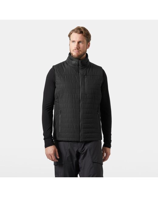 Helly Hansen Sport Black Crew Insulator Vest 2.0 Gilets for men