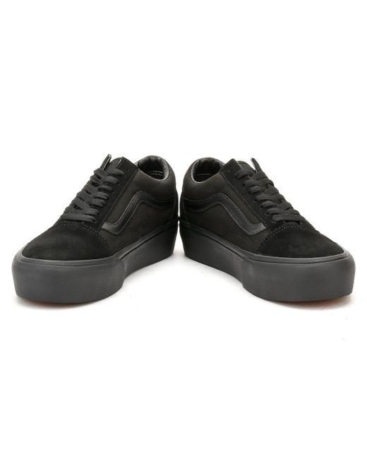 canvas old skool black
