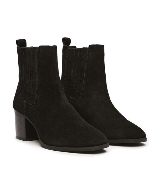 Osprey Black The Naples Suede Boots