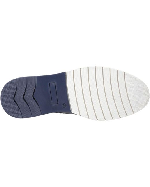 Pod Blue Cillian Leather Lace-Up Shoes for men