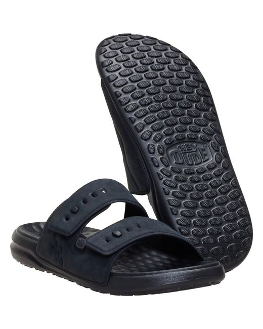 HeyDude Blue Wave 2 Strap Polyurethane Sandals for men