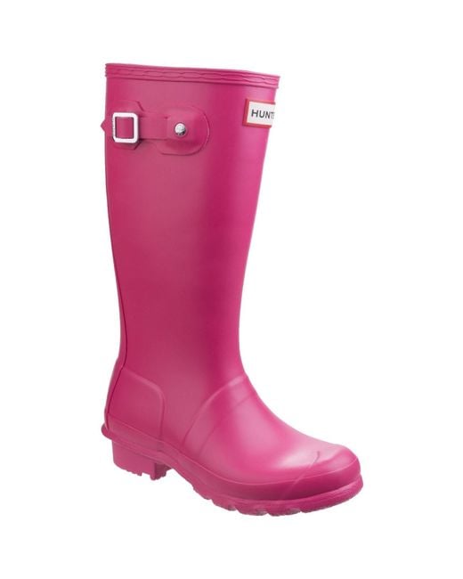 Hunter Pink Original Gummistiefel