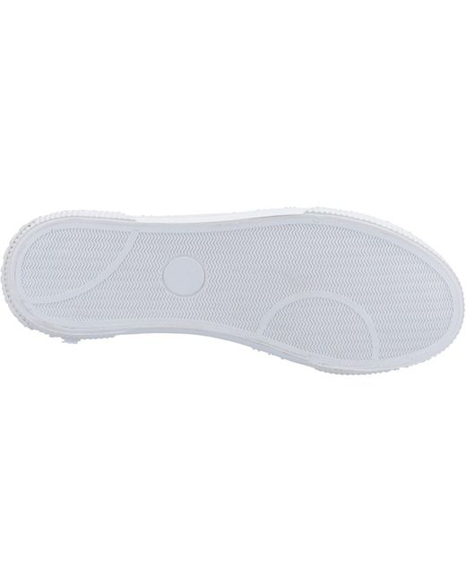 Rocket Dog White Cheery Canvas Trainers
