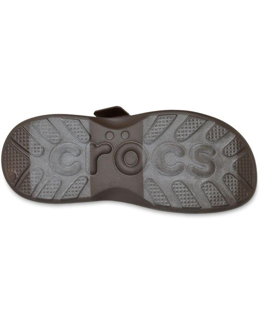 CROCSTM Brown Soho Two Strap Eva Coffee Sandals