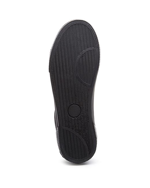 Rocket Dog Black Cheery Hi Corduroy Trainers