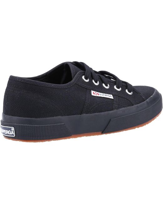 Superga Blue 2750 Cotu Classic 100% Cotton Full Trainers