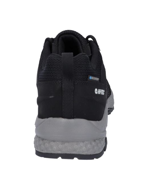 Hi-tec Blue Saunter Wp Synthetic Mesh Hiking Boots for men