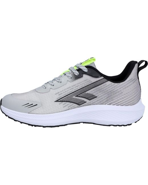 Hi-tec White Santorini Synthetic Cool//Acid Lime Trainers for men