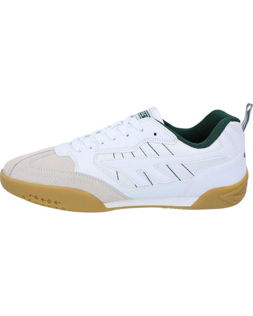 Hi-tec White Squash Trainer Textile/Leather Trainers