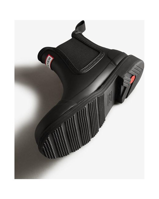 Commando Stivali Di Gomma Neri Da Donna di Hunter in Black