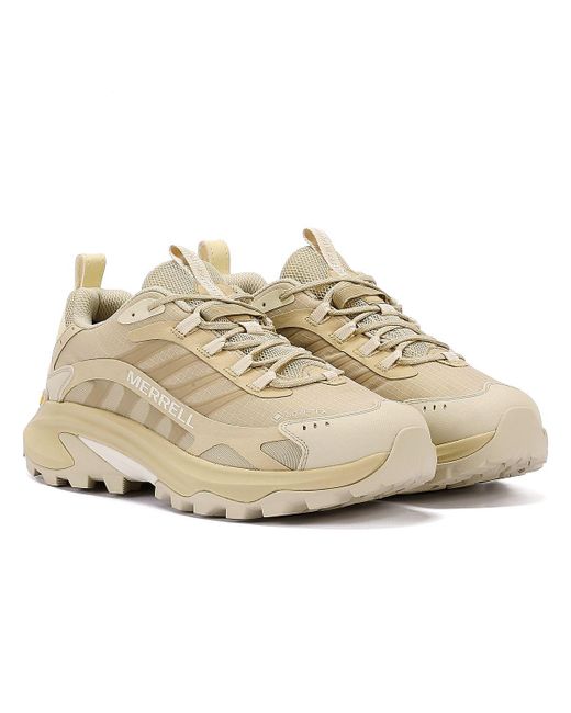 Moab Speed 2 Gore-Tex Sneakers Color Kaki Da Donna di Merrell in Natural