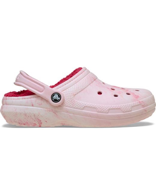 CROCSTM Pink Classic Lined Clog