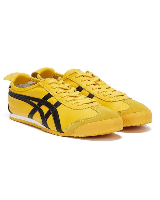 Onitsuka Tiger Canvas Mexico 66 In Yellow Black Yellow For Men Save 48 Lyst Onitsuka Tiger Canvas Mexico 66 In Yellow Black Yellow For Men Save 48 Lyst