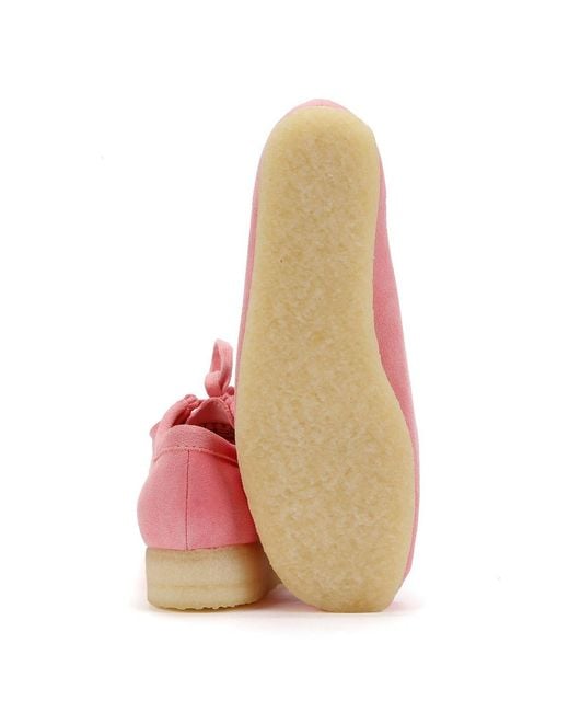 Clarks Pink Wallabee
