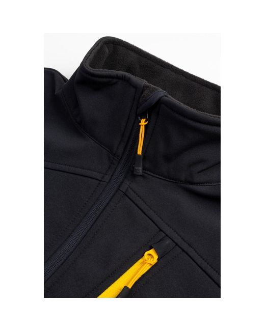 Caterpillar Blue Essentials Shell Softshell Jacket for men