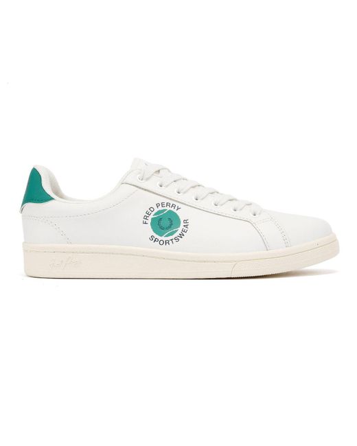 Tennis Cupsole Sneakers Bianche di Fred Perry in White da Uomo