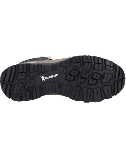 Hi-tec Black Altitude Vii Wp Leather/Synthetic Hiking Boots