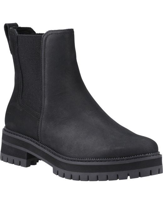 TOMS Black Bennet Leather Boots