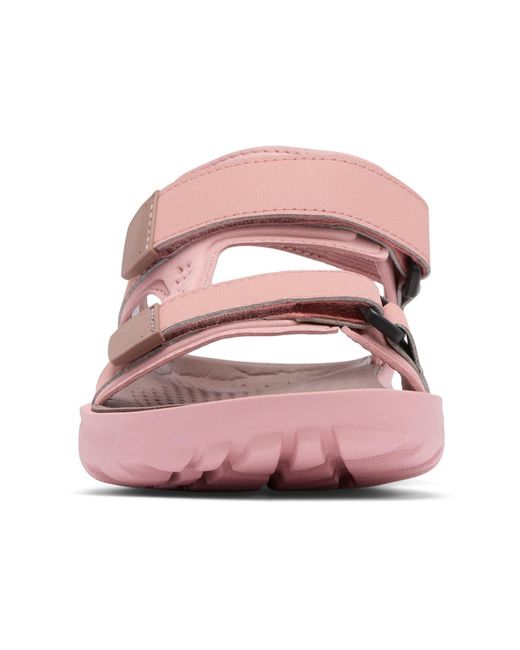 Columbia Pink Peakfreak Roam Sandal Polyester Eraser/Mocha Sandals