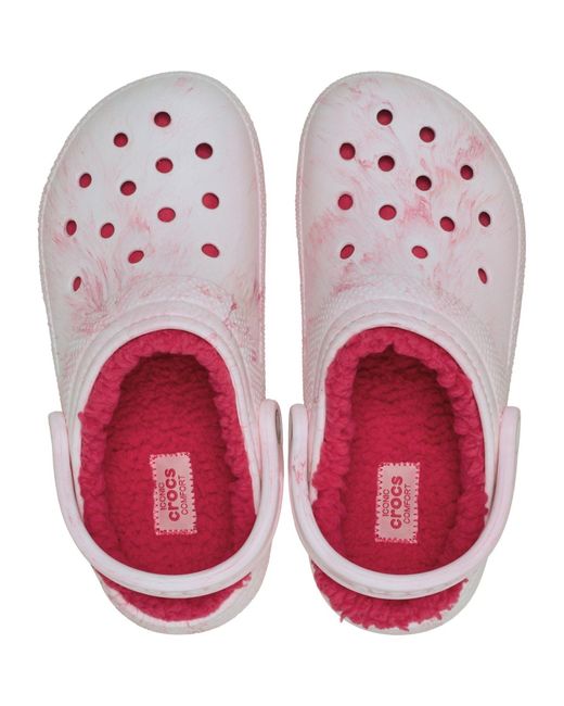 CROCSTM Pink Classic Lined Clog