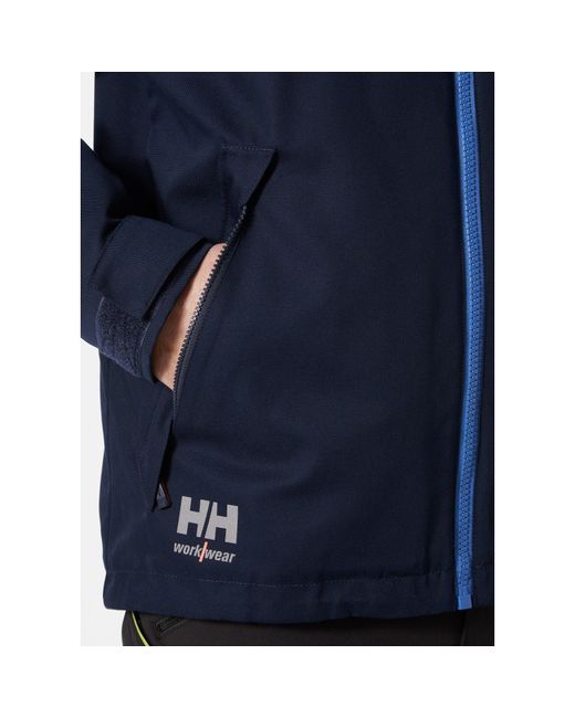 Helly Hansen Blue Oxford Winter Jacket for men