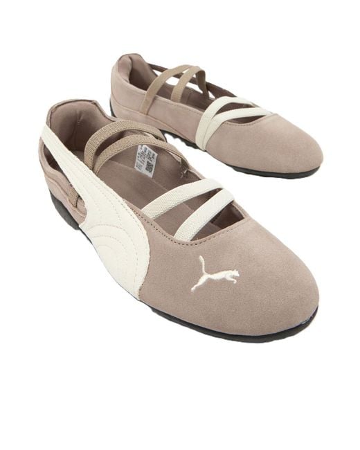 PUMA Gray Speedcat Ballet Sd Suede Mouse/ Shoes