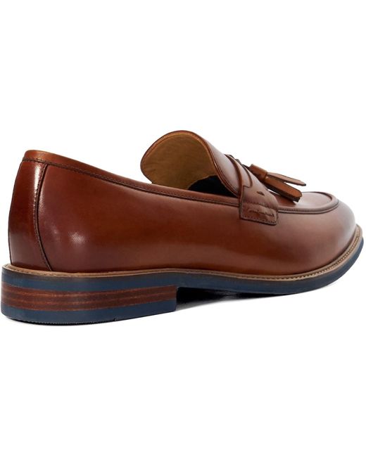 Simley Mocassins En Cuir Dune en coloris Brown