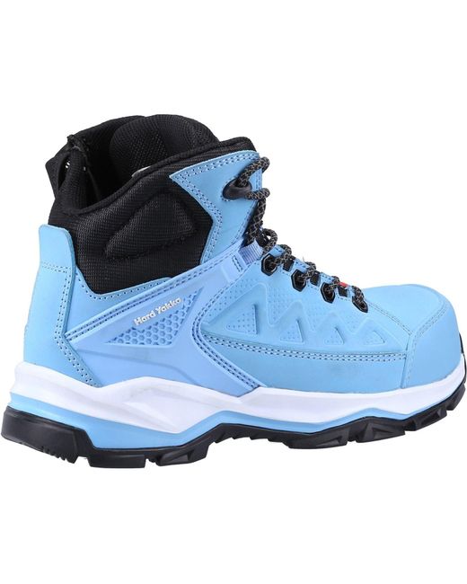 Hard Yakka Atomic Leather Bluefish Safety Boots