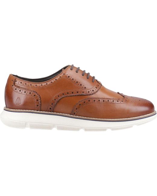 Hush Puppies Brown Zach schuhe Aus Leder