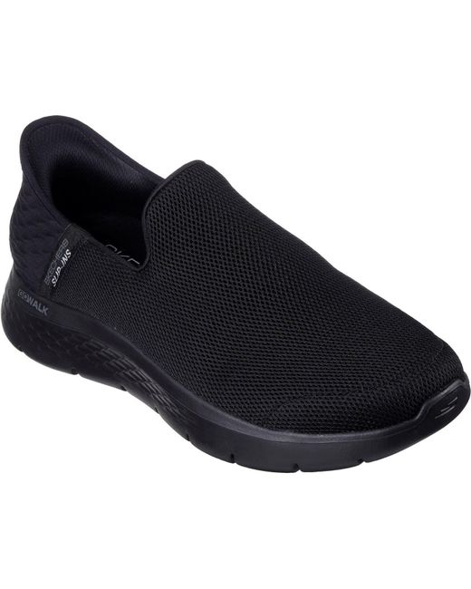 Go Walk Flex No Hands Scarpe Da Ginnastica Nere Da Uomo di Skechers in Blue