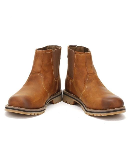 Timberland larchmont chelsea deals oakwood nubuck leather