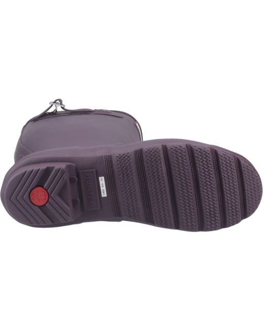 Original Tall Bottes En Caoutchouc Hunter en coloris Purple