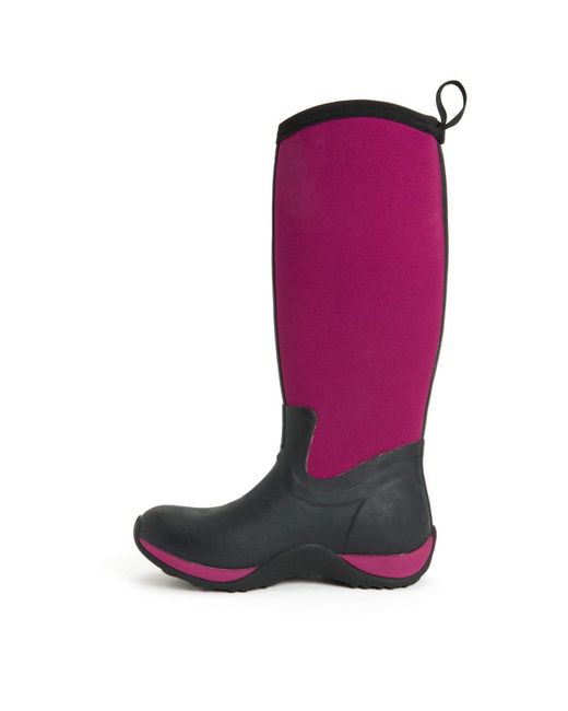 Muck Boot Purple Arctic Adventure Synthetic/ Wellington Boots