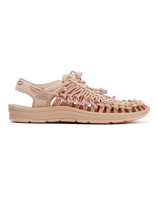 Keen Pink Uneek Cameo Rose Sandals