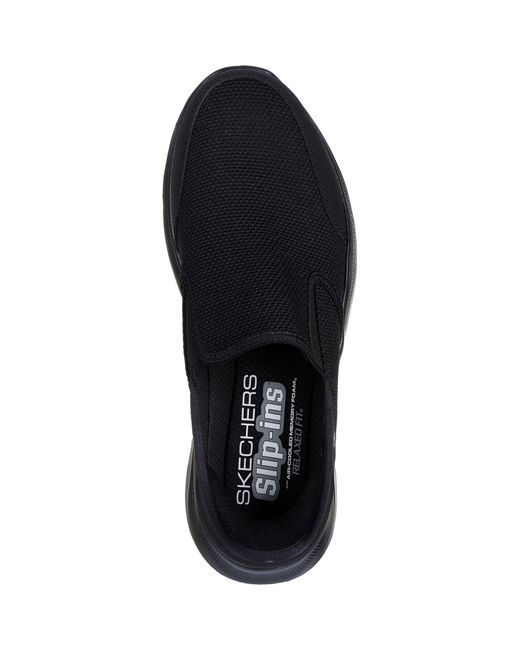Skechers Blue Equalizer 5.0 Drayze 232926-Bbk Slip On Shoe for men
