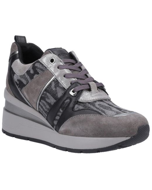 D Zosma B Baskets En Daim Geox en coloris Gray