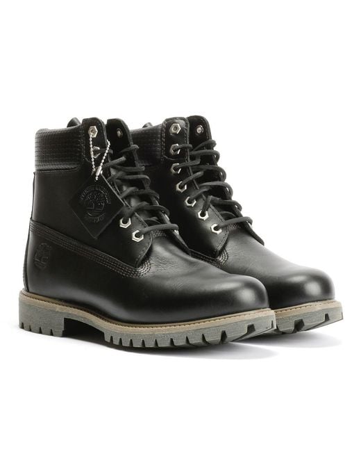 Timberland Black Premium 6-Inch Waterproof Boots for men