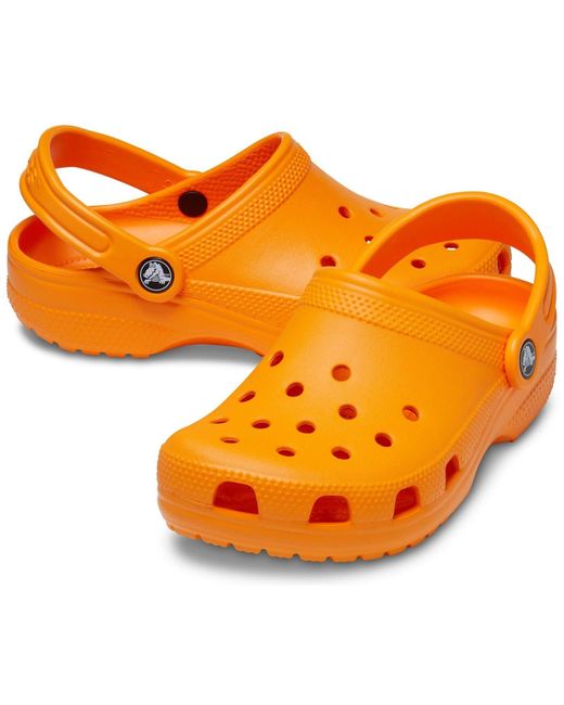 CROCSTM Orange Classic Clogs