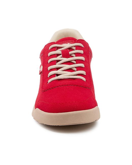 Rocket Dog Red Bertie Pella Textile Trainers
