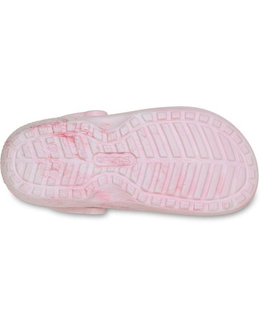 CROCSTM Pink Classic Lined Clog