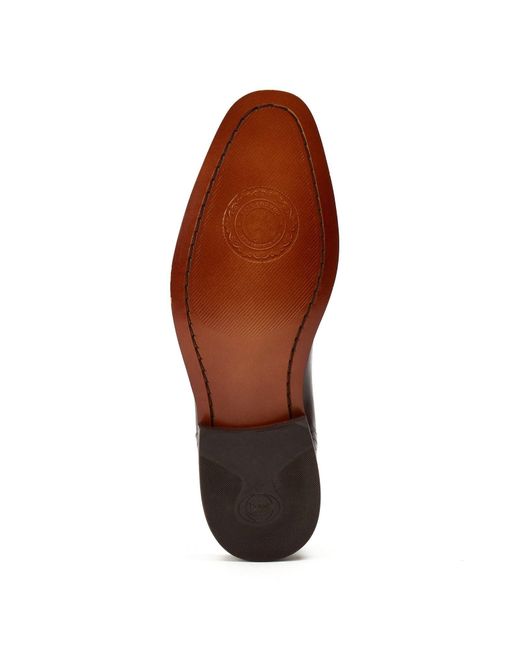 Base London Brown Sikes Leather Boots for men