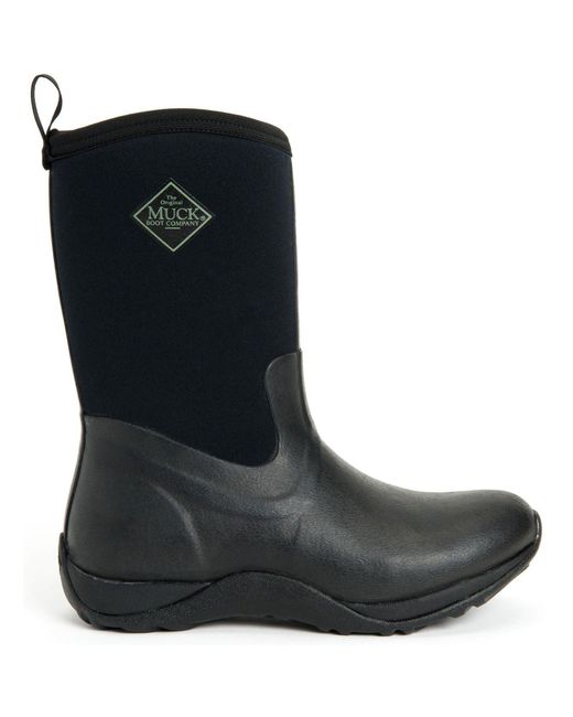 Muck Boot Black Arctic Weekend Rubber Wellington Boots