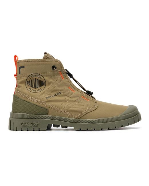 Palladium Green Sp20 Travel Hi Dusky Boots
