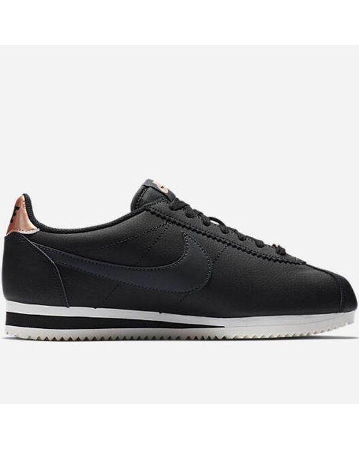 cortez nike black rose gold