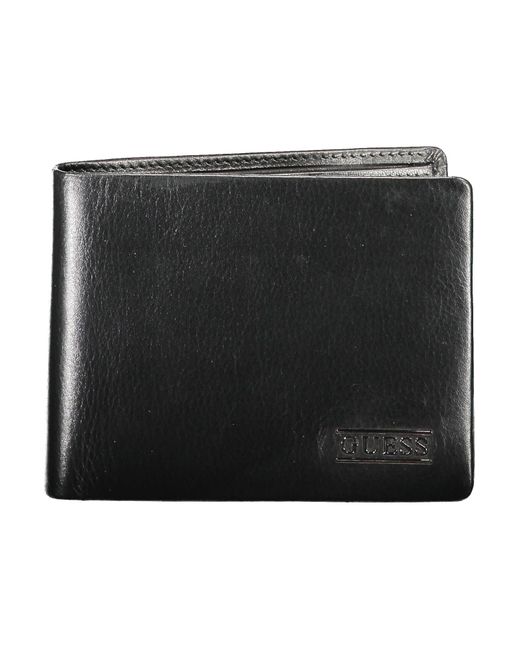 Guess Black Elegant Leather Wallet for men