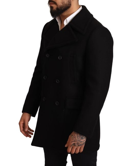 dolce and gabbana peacoat