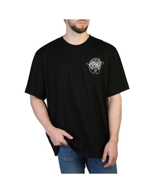 Off-White c/o Virgil Abloh Paint Arrow Slim T-shirt Black for Men