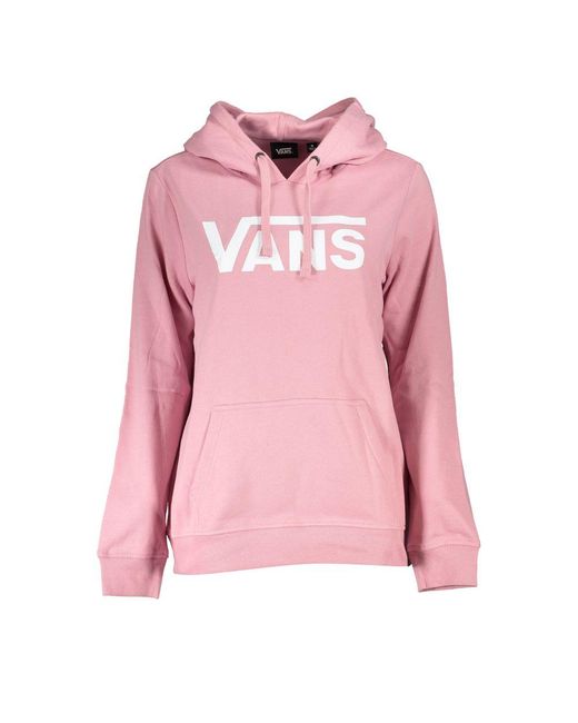 Vans Cotton Sweater in Pink | Lyst