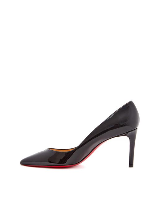 Christian Louboutin Pigalle 85 Patent-leather Pumps