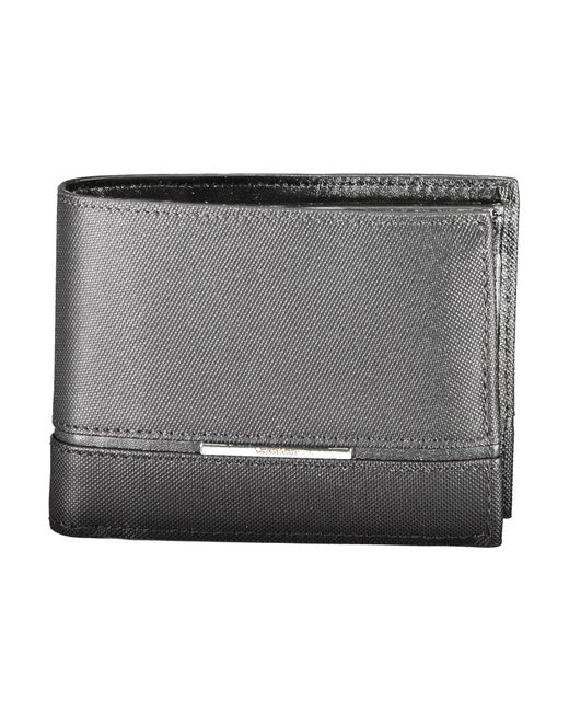 Calvin Klein Gray Leather Wallet for men